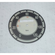 MECHANICAL SPEEDOMETER - SCALE PART SEPARATE - 120KM